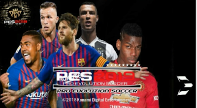  Now I will share PES PPSSPP games for you PES 2010 Mod 2018-2019 PPSSPP