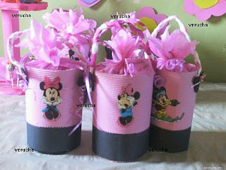 Minnie Mouse decoration, table centers