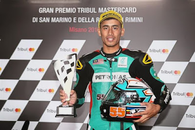 Hafizh Syahrin, MotoGP, Moto2, Grand Prix, Litar Twin Ring Motegi, Litar San Marino, Petronas Raceline, Motor Sport, 