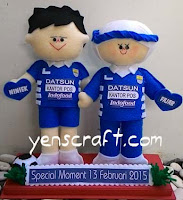 boneka couple jersey persib bandung