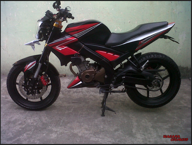 Kumpulan Modifikasi Motor Vixion Street Fighter Terbaru