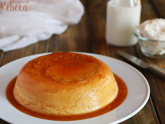 Flan de queso