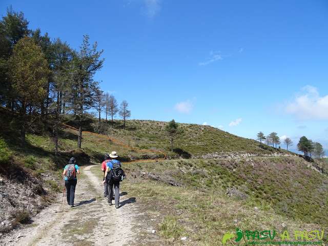 Desvío al pico Cogolla