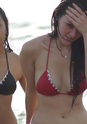 foto bikini aurel dan angel lelga