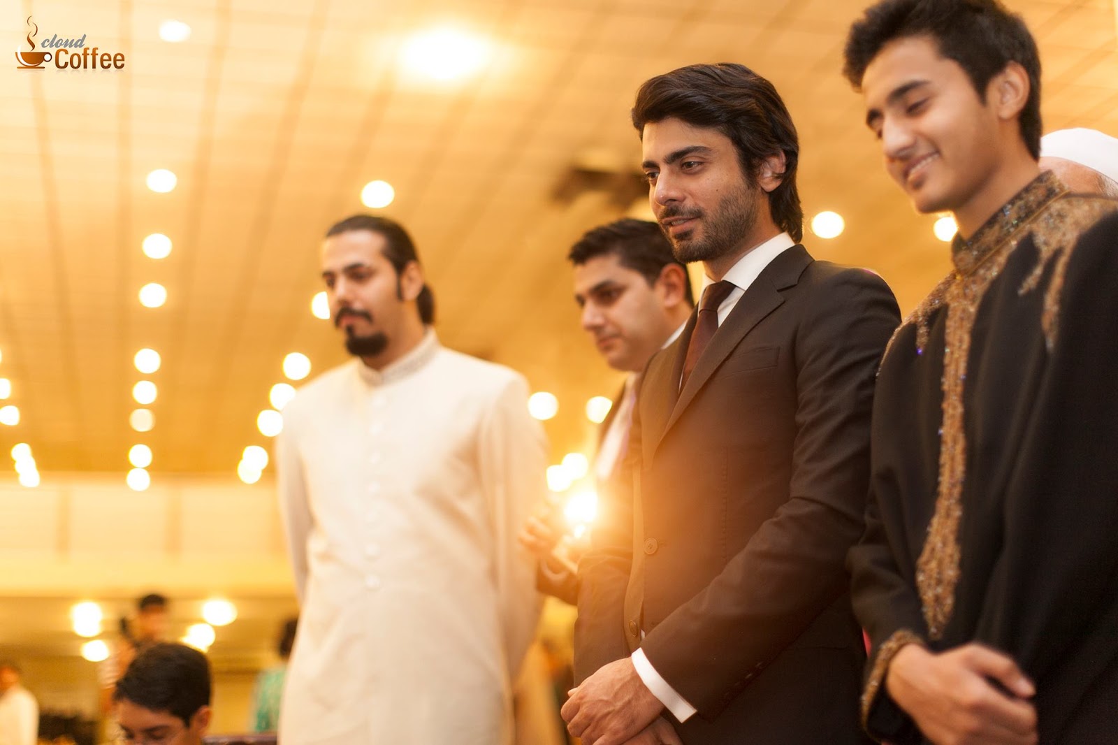 Fawad Khan recently attended a wedding of a close friend in Islamabad.
