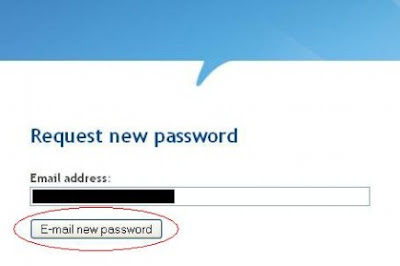 Request New Password Infolinks