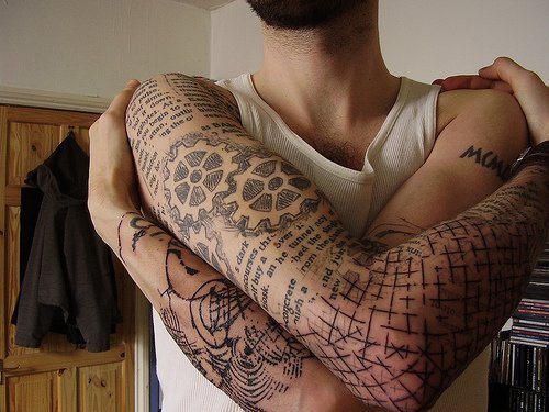 Sleeve Tattoo Things may get a bit tricky if you already have some tattoos 