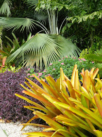 Naples Botanical Garden front entrance walkway by garden muses-a Toronto gardening blog