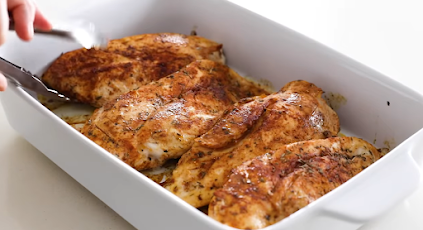 Simple Baked Chicken Breasts