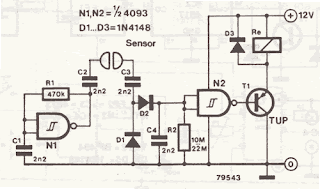 Sensor and Detector Liquids Circuit Diagram