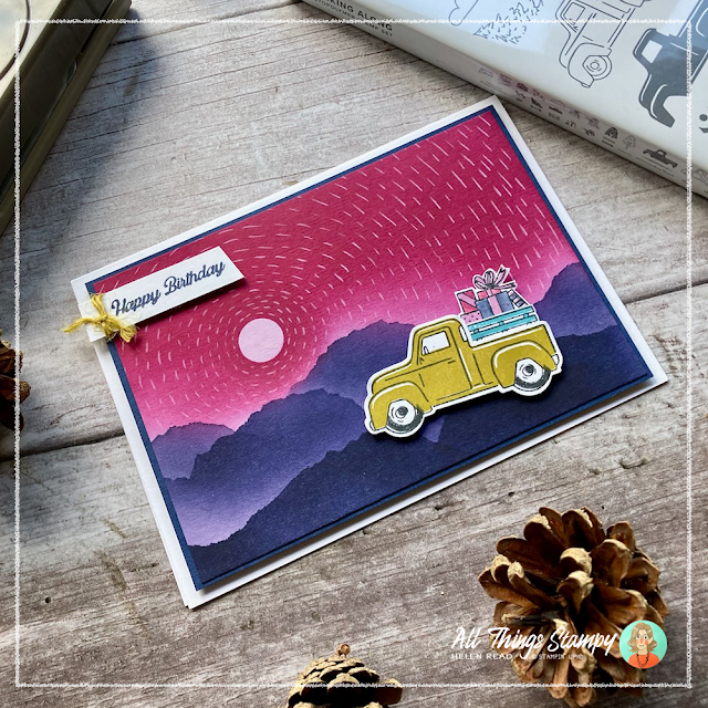 Stampin Up Trucking Along colour combo