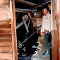 Polsek Manggelewa Tinjau dan Data Rumah Dampak Banjir Bandang