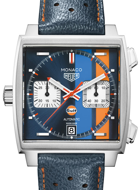 Réplicas Relojes TAG Heuer Monaco Gulf Edición Especial