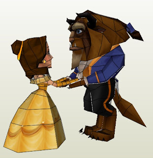 Chibi Beauty and the Beast