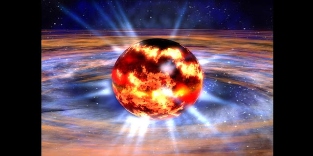 Artist’s depiction of a neutron star. Credit: NASA