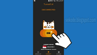Cara Menggunakan Aplikasi TunnelCat VPN Android