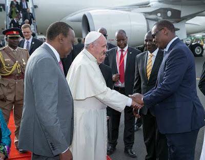 photo Pope Francis state visit kenya