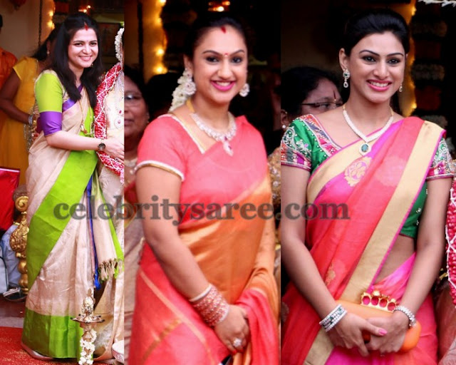 Celebrities in Lalitha Baby Shower