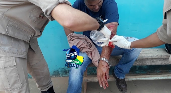 Ji-Paraná – Motociclista tem dedo decepado em acidente