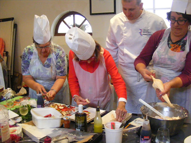 Cooking class, France. Photo by Loire Valley Time Travel.
