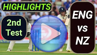 ENG vs NZ 2nd Test 2021