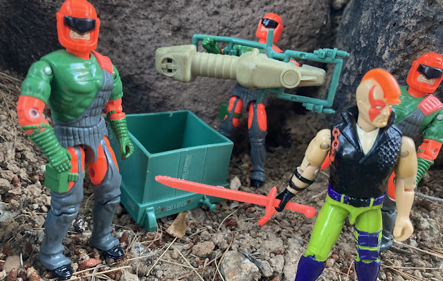 1993 Ninja Force Zartan, 1984 Chameleon, Flak Viper