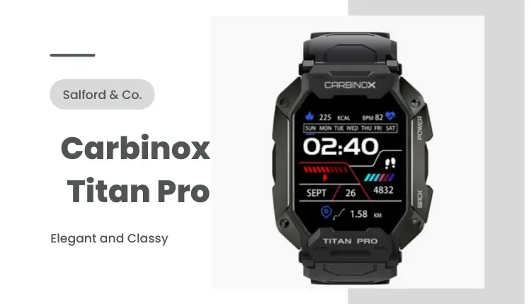 Photo of the Carbinox titan pro watch