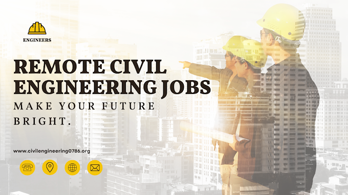 How to get Remote Civil Engineering jobs