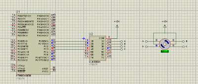 Program Motor Stepper dengan Bascom AVR