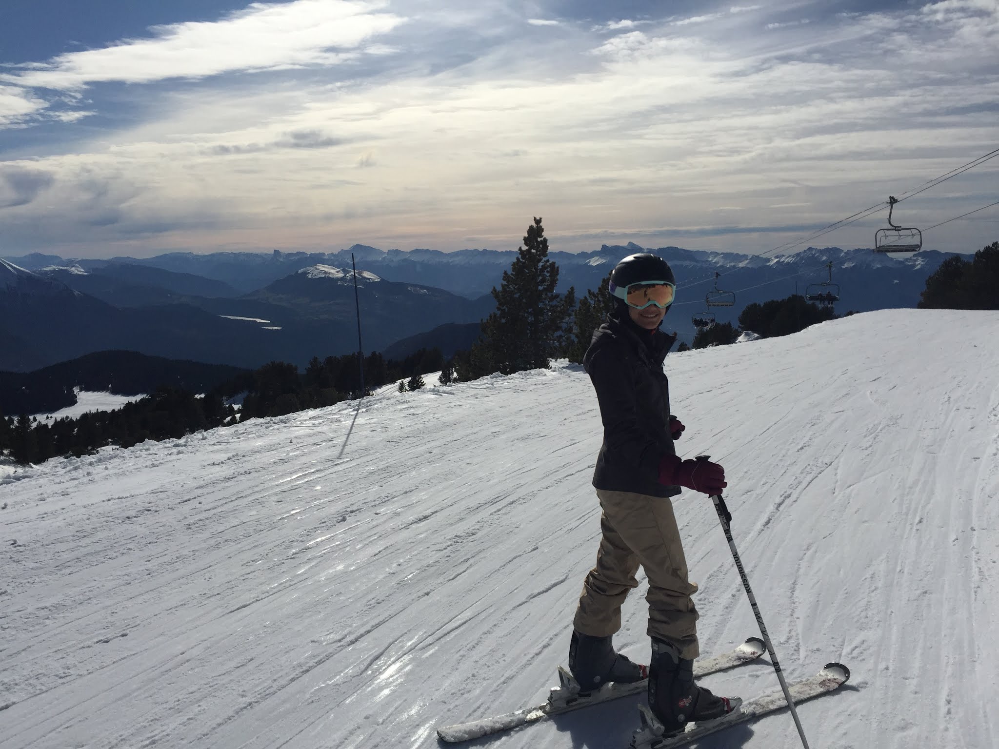 Learning to Ski at Chamrousse