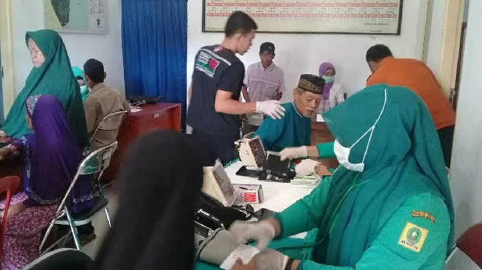 Satgas TMMD Kodim 1424/Sinjai Gandeng Dinkes Gelar Bakti Sosial