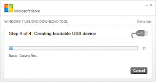 تثبيت ويندوز ب USB Windows USBDVD Download Tool3