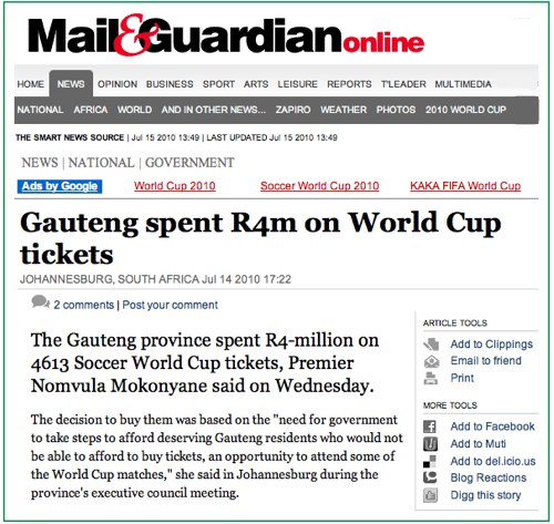 Gauteng spent R4m on World Cup tickets - Mail & Guardian Online_ The smart news source.jpg