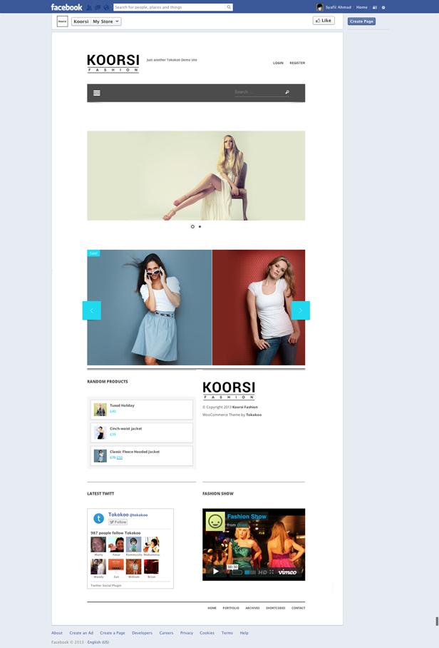 Koorsi Facebook Pages