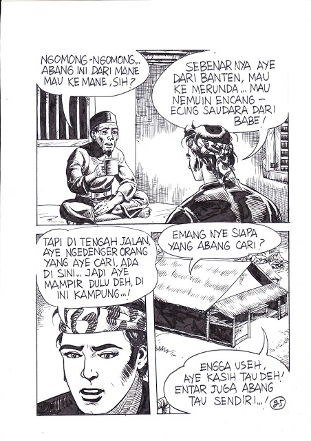 JAWARA DARI KULON - Komik Sejarah Betawi - Permainan Bocah