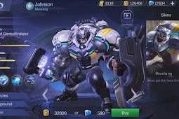 Hero Mobile Legends Jhonson Dan Skin-Skinnya