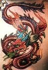 Arm Dragon Tattoos For Men