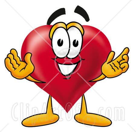 I Love You Balloons, Description: Free Valentine clip art