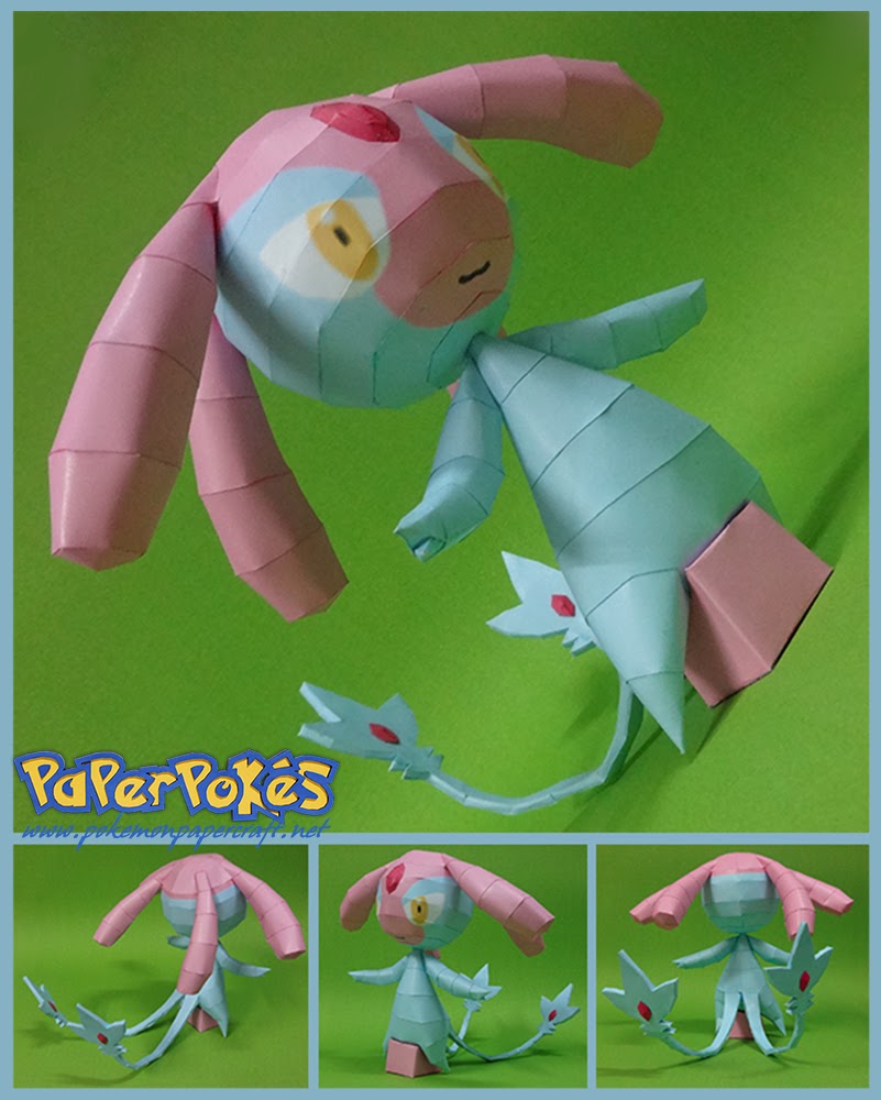 Pokemon Mesprit Papercraft