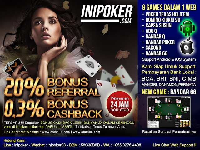 Inipoker Agen Poker Online