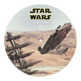 Record Store Day 2016 Exclusive Star Wars: The Force Awakens Soundtrack Picture Disc Vinyl Record Side A