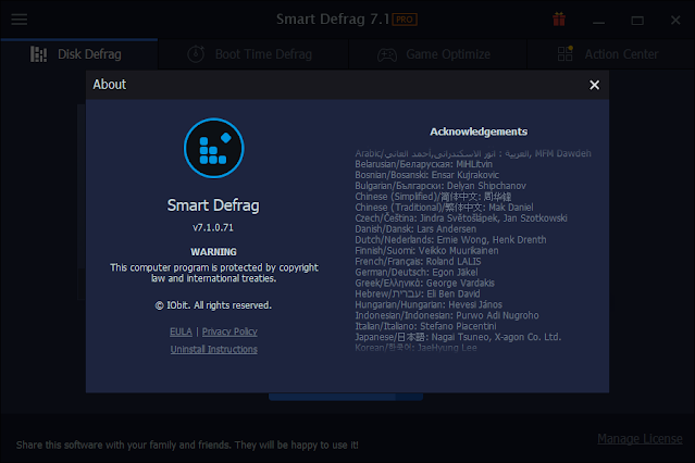 IObit Smart Defrag