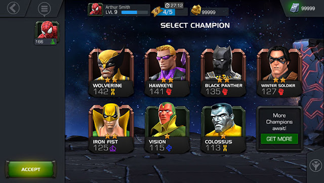 Free Download MARVEL Contest Of Champions Apk v MARVEL Contest Of Champions Apk v6.1.0 Mod + Data Terbaru