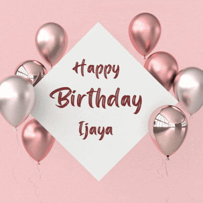 Happy Birthday Ijaya (Animated gif)
