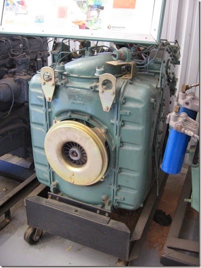 IMG_5105 Detroit Diesel Allison GT404 Turbine Engine at Antique Powerland in Brooks, Oregon on July 31, 2010