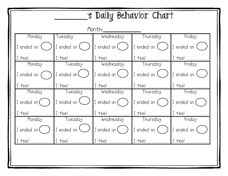 Follow up on Behavior Clip Chart and Freebie title=