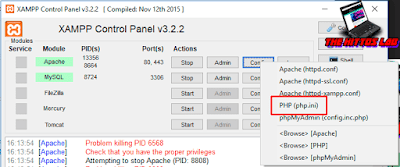 php.ini Apache Config