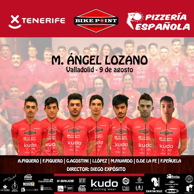 El equipo Tenerife BikePoint Pizzería Española vuelve a la competición en el Memorial Ángel Lozano