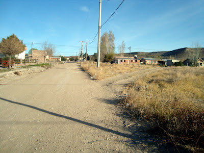 Nueva calle en Piedra del Águila.