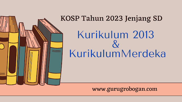 KOSP Jenjang SD Tahun 2023